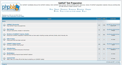 Desktop Screenshot of gamsatforum.com